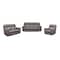 Armen Living Estelle Power Reclining 3 Piece Living room Set in Gunmetal Fabric SETESGM3PC - alternate 1